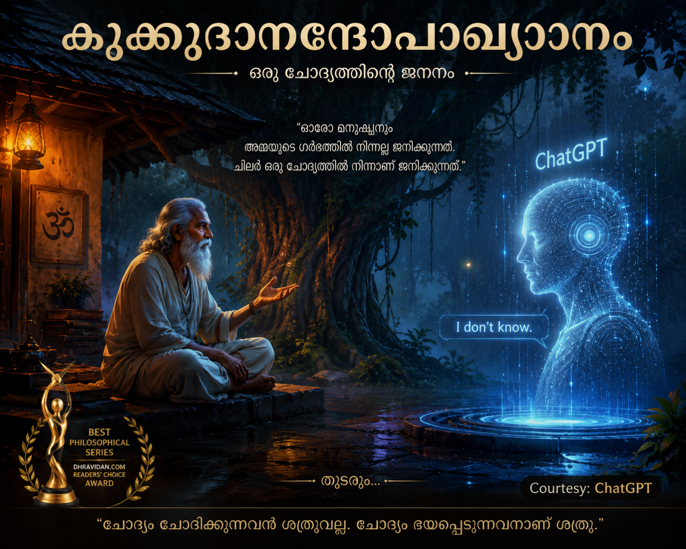 കുക്കുദാനന്ദോപാഖ്യാനം - ദ്രാവിഡൻ