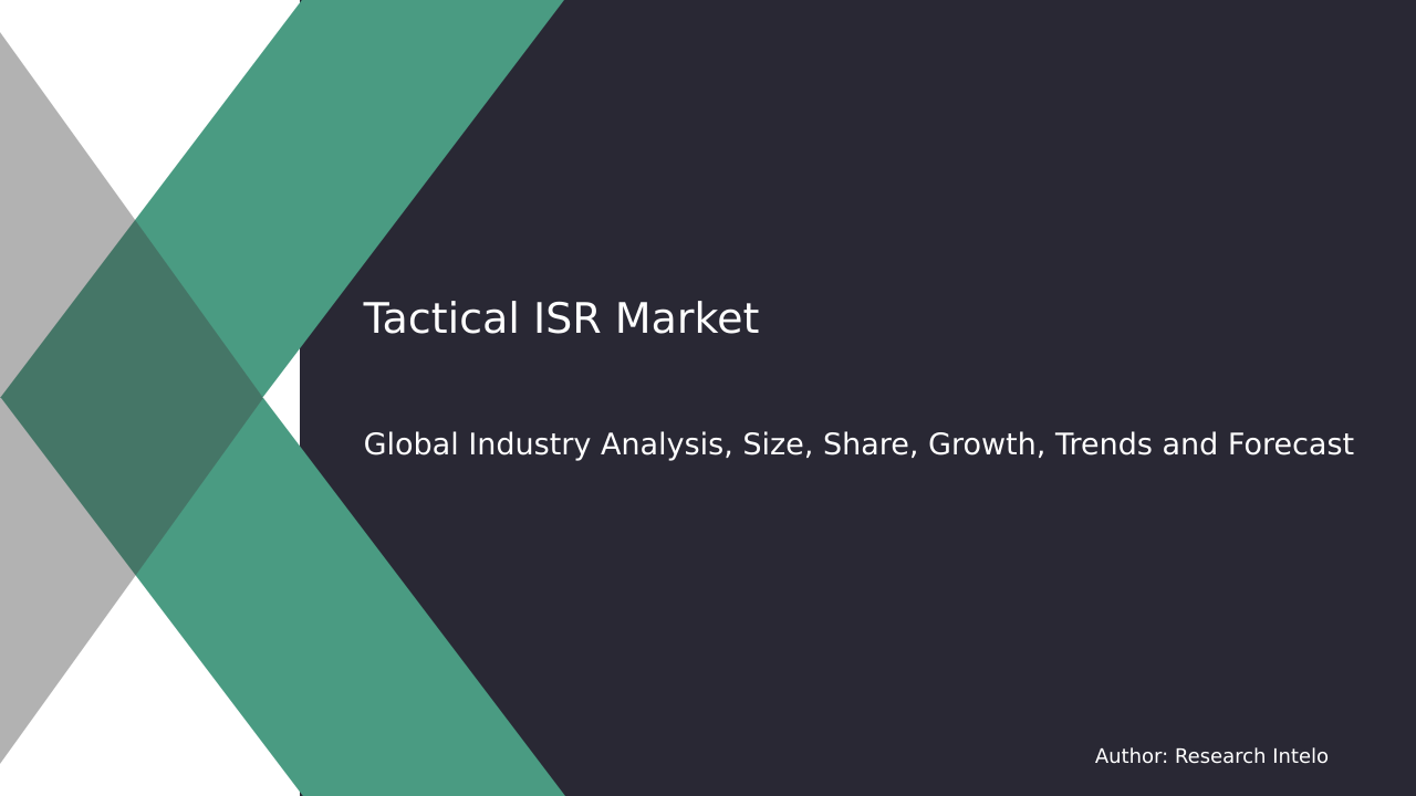 Tactical ISR Market Research Report 2033