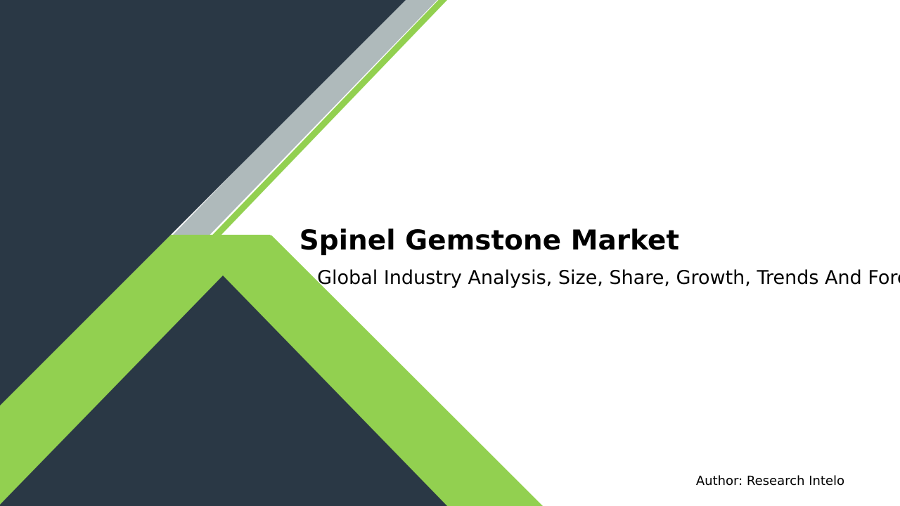 Spinel Gemstone Market Research Report 2033