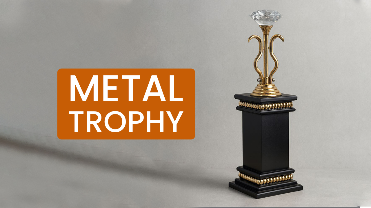 Buy Metal Trophies Online with Custom Designs