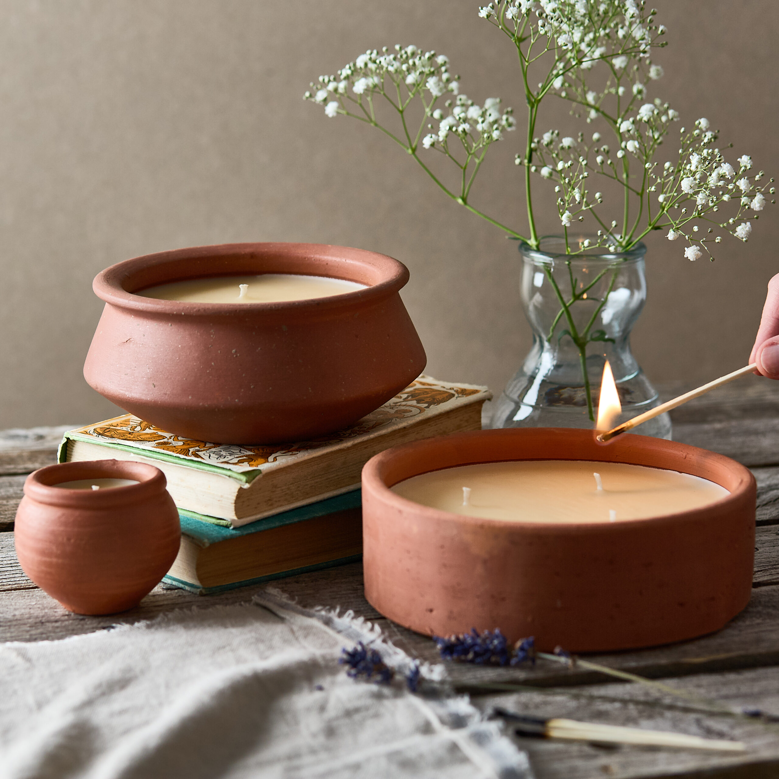 Candle Stick Holders Handcrafted | Elegant & Sustainable - Dalit Goods