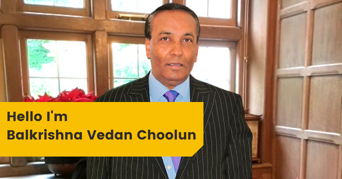 Testimonials of Balkrishna Vedan Choolun