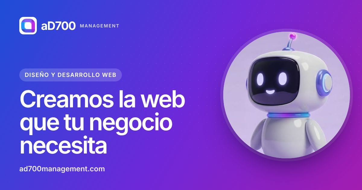 Diseño Web en Andorra | Webs rápidas, SEO y conversión | AD700