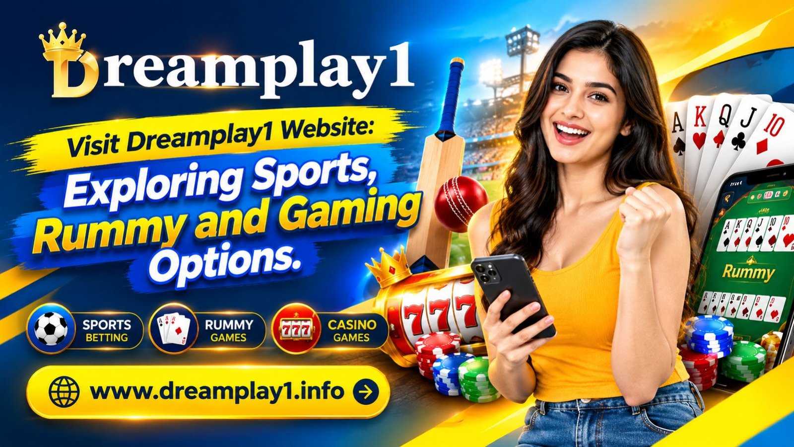 Visit Dreamplay1 : Exploring Sports, Rummy and Gaming Options